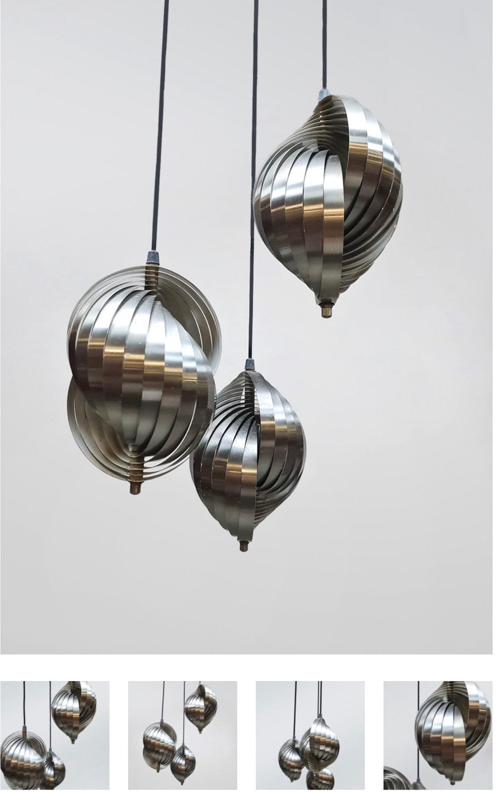Vintage design lamp Henri Mathieu