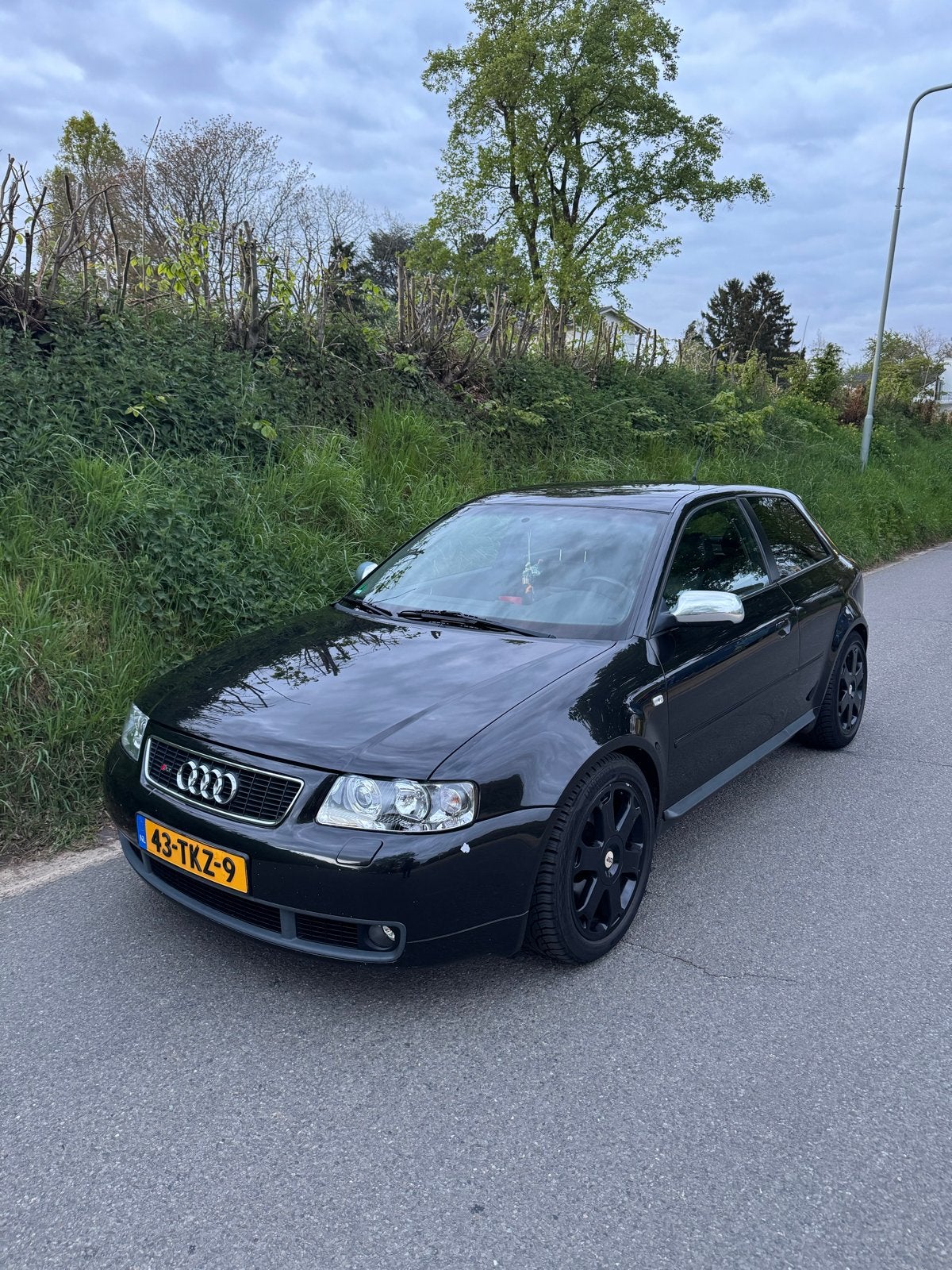 Nette Audi S3 8L Quattro 2001, Auto's, S3, Zwart, 4 cilinders, Zwart