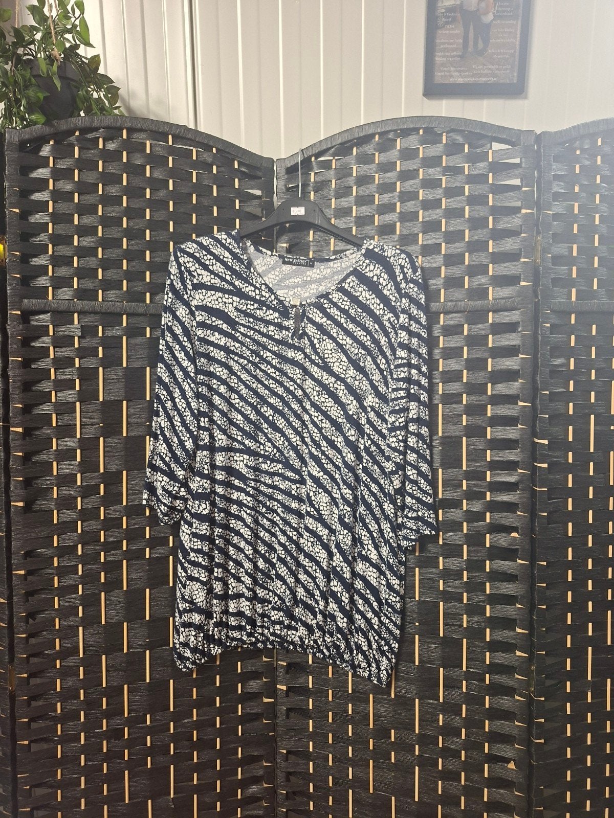 New Jersey Fashion Tuniek Maat M, Maat 38/40 (M), Blauw, New Jersey Fashion, Ophalen of Verzenden