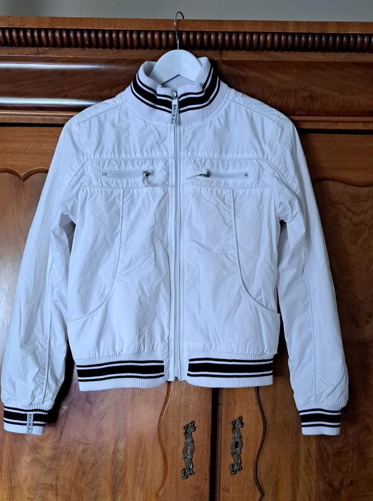Nieuwe korte zomerjas Bien Bleu maat L, Wit, Maat 42/44 (L), Nieuw, Ophalen of Verzenden