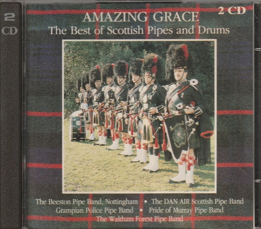 Dubbel cd : Amazing Grace - Pipes and Drums {0809}, Ophalen of Verzenden, Gebruikt