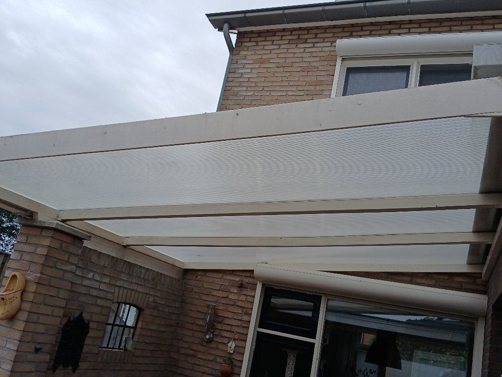 Dakplaten hoog lichtdoorlatend, Doe-het-zelf en Verbouw, Dakpannen en Dakbedekking, Gebruikt, 15 m² of meer, Metaal, Ophalen