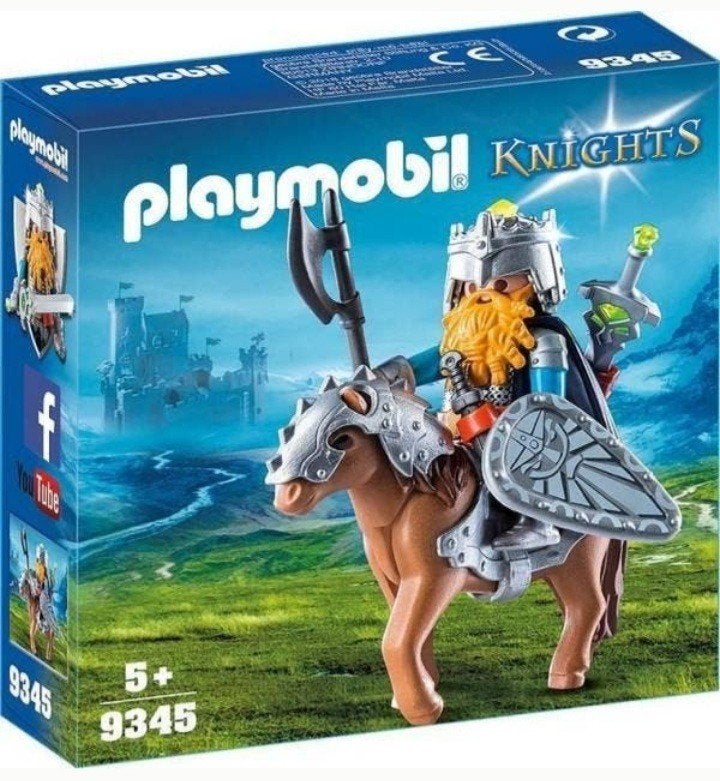 Playmobil 9345 Knights Kleine strijder op pony, Complete set, Ophalen of Verzenden, Zo goed als nieuw, Knights