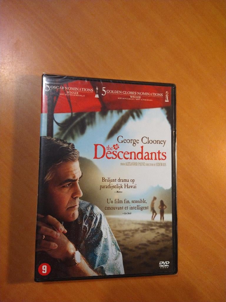 DVD The Descendants - Clooney. nieuw in de verpakking, Alle leeftijden, Ophalen of Verzenden, Nieuw in verpakking