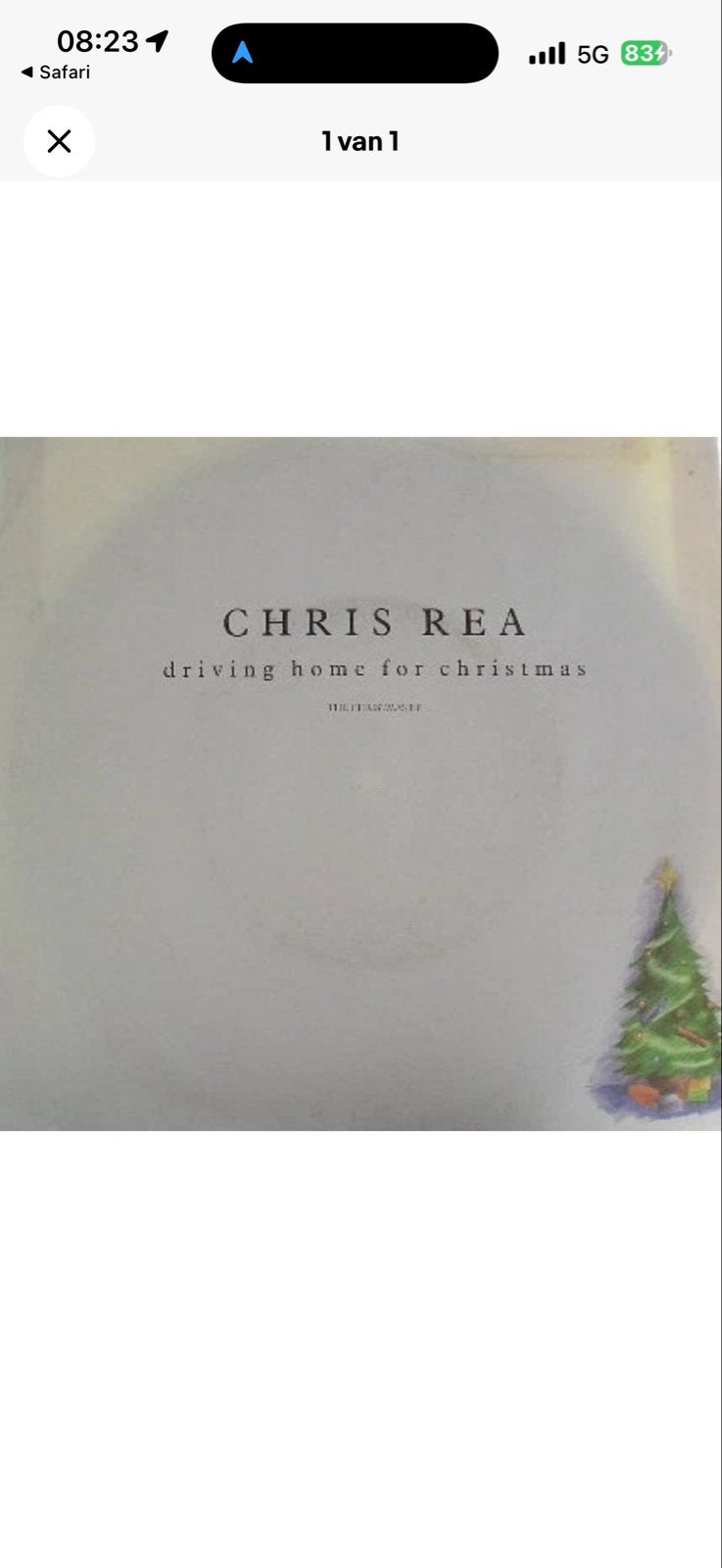 Chris Rea - Driving Home For Christmas single, 7 inch, Colored vinyl, Ophalen of Verzenden, Nieuw in verpakking