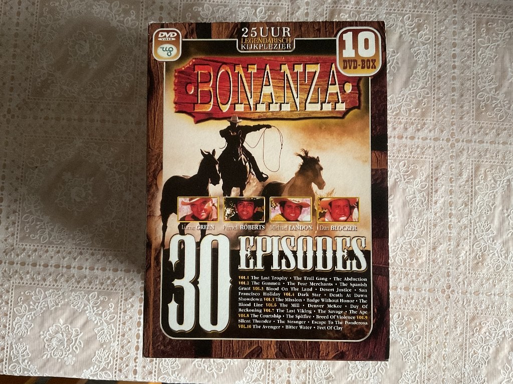 DVD box Bonanza, Ophalen, Alle leeftijden, Boxset, Zo goed als nieuw
