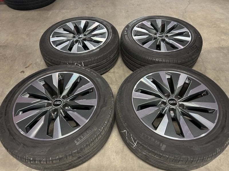 18 inch originele velgen + ☀️ of 🌦️ banden Audi A6 C8, 18 inch, Gebruikt, -, -