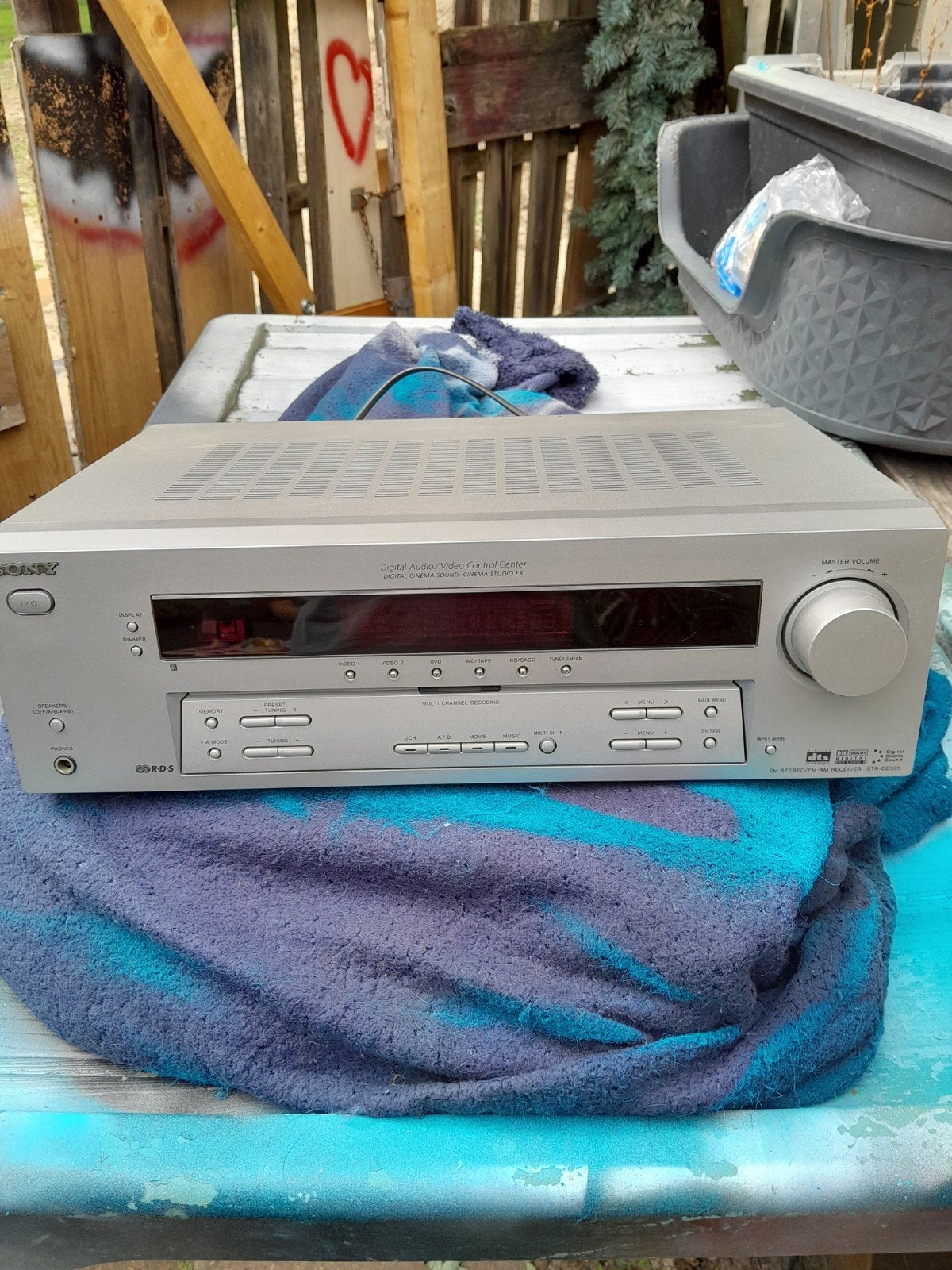 Sony versterker - Zo goed als nieuw, Audio, Tv en Foto, Versterkers en Receivers, Ophalen of Verzenden, Zo goed als nieuw, Sony