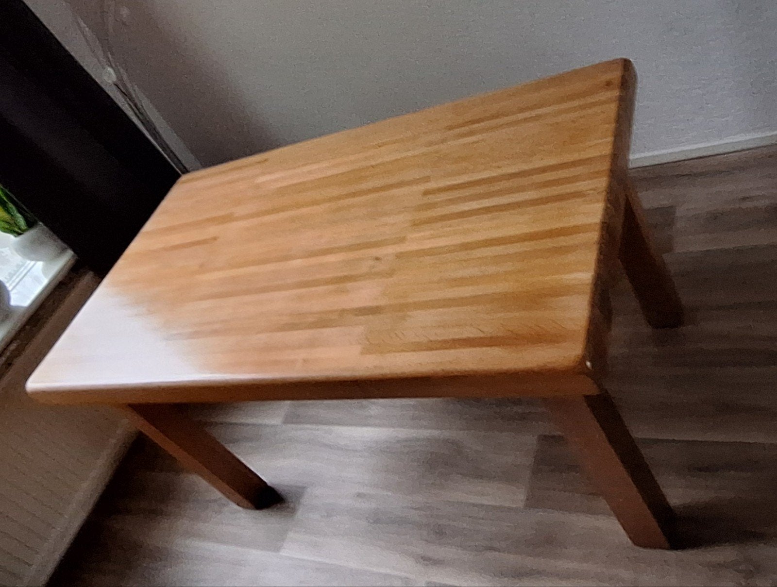Eettafel blank eiken 140x80 EIKENEETTAFEL tafel, Huis en Inrichting, Ophalen, Gebruikt, 100 tot 150 cm, Eikenhout