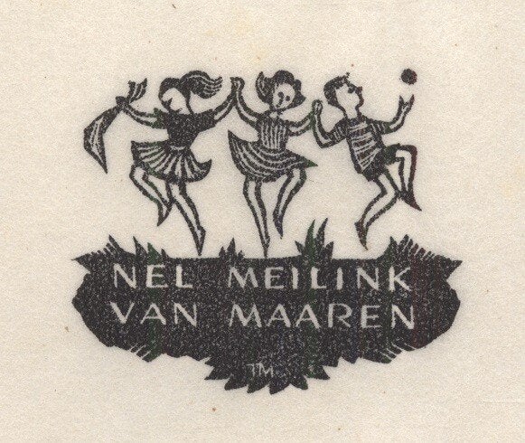 1726 Ex Libris Nederland : Thijs Mauve, 1961, Verzenden, Ex libris