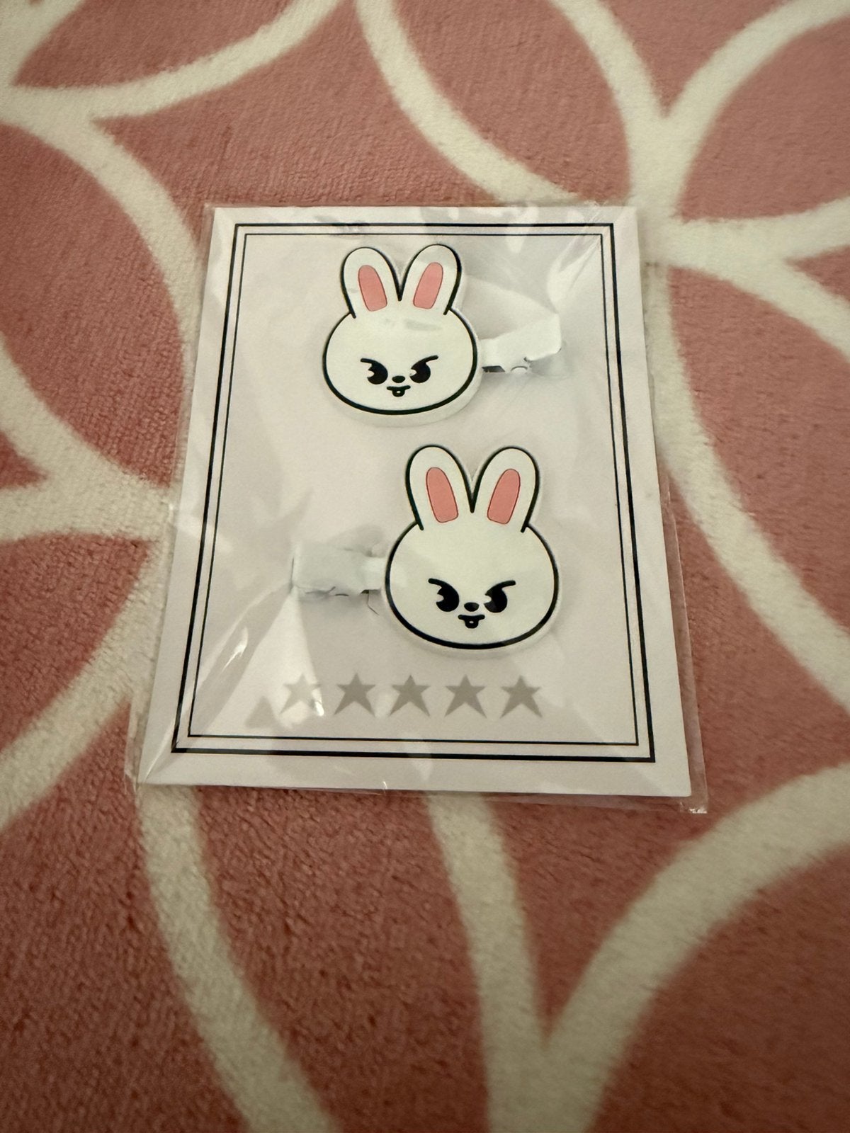 Stray Kids SKZOO Leebit Hair clips, Ophalen of Verzenden, Nieuw, Foto of Kaart