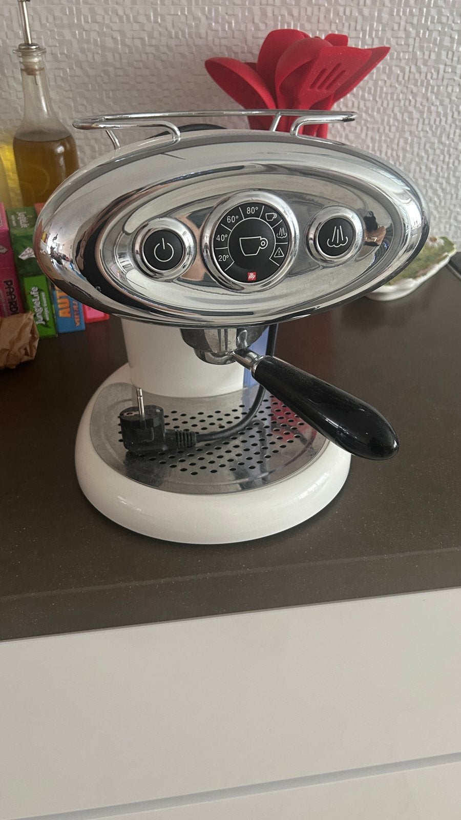 Illy FrancisFrancis X7.1 Iperespresso Espressomachine, Ophalen, Koffiepads en cups, Gebruikt, Espresso apparaat