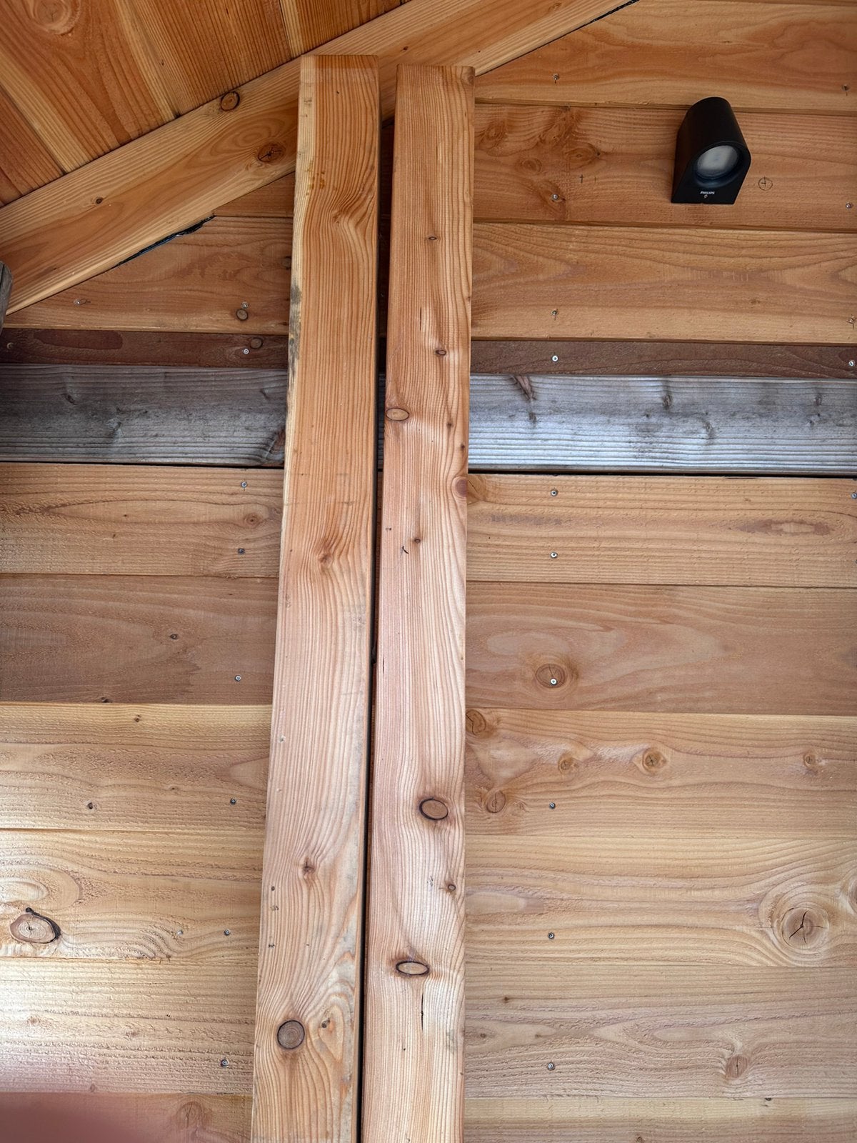 Tuinpaal Vierkant Douglas 10 x 10 x 250cm (2 stuks) NIEUW!, Ophalen, Zo goed als nieuw, Minder dan 180 cm, Palen