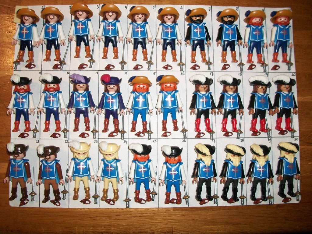 Musketier / musketiers / ridder, Ophalen of Verzenden, Nieuw, Complete set, Figuren