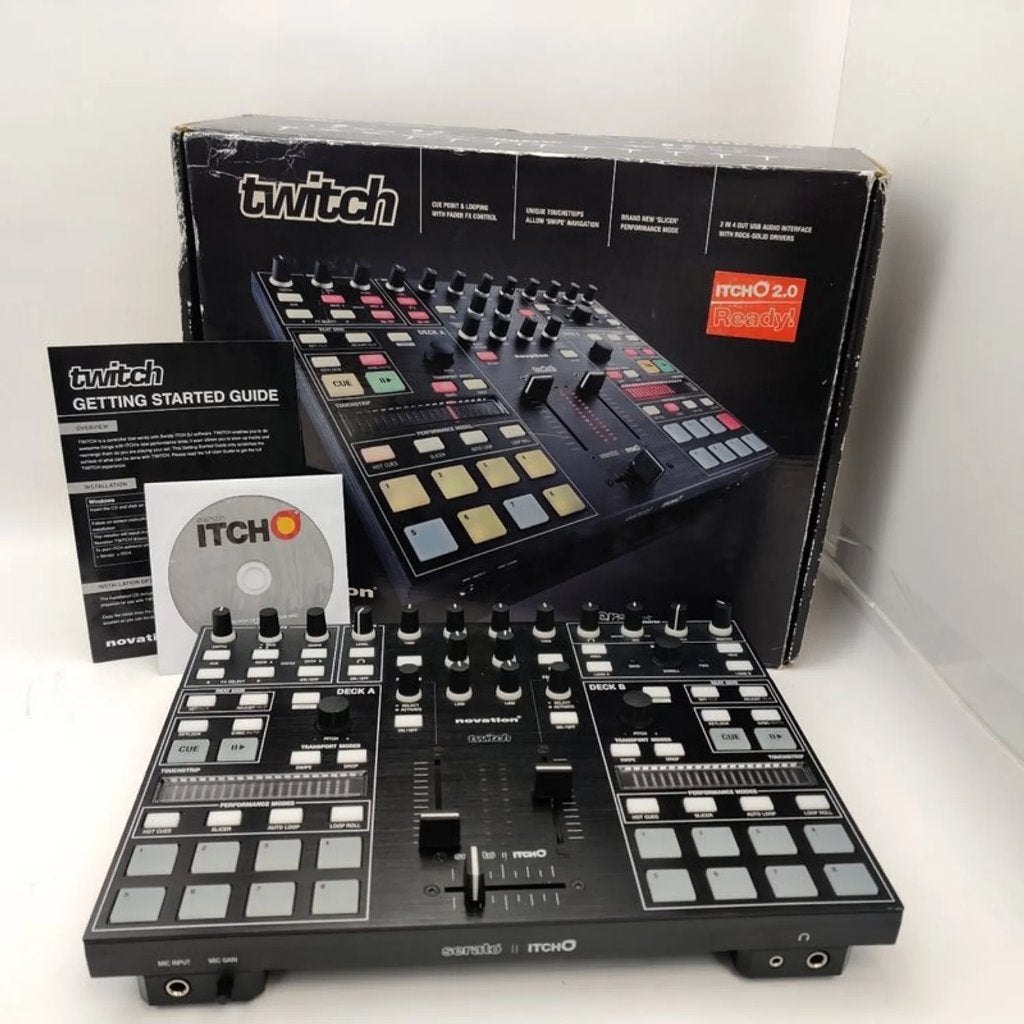 Novation Twitch midi dj controller nu €169.99, N, N, Ophalen of Verzenden, Zo goed als nieuw