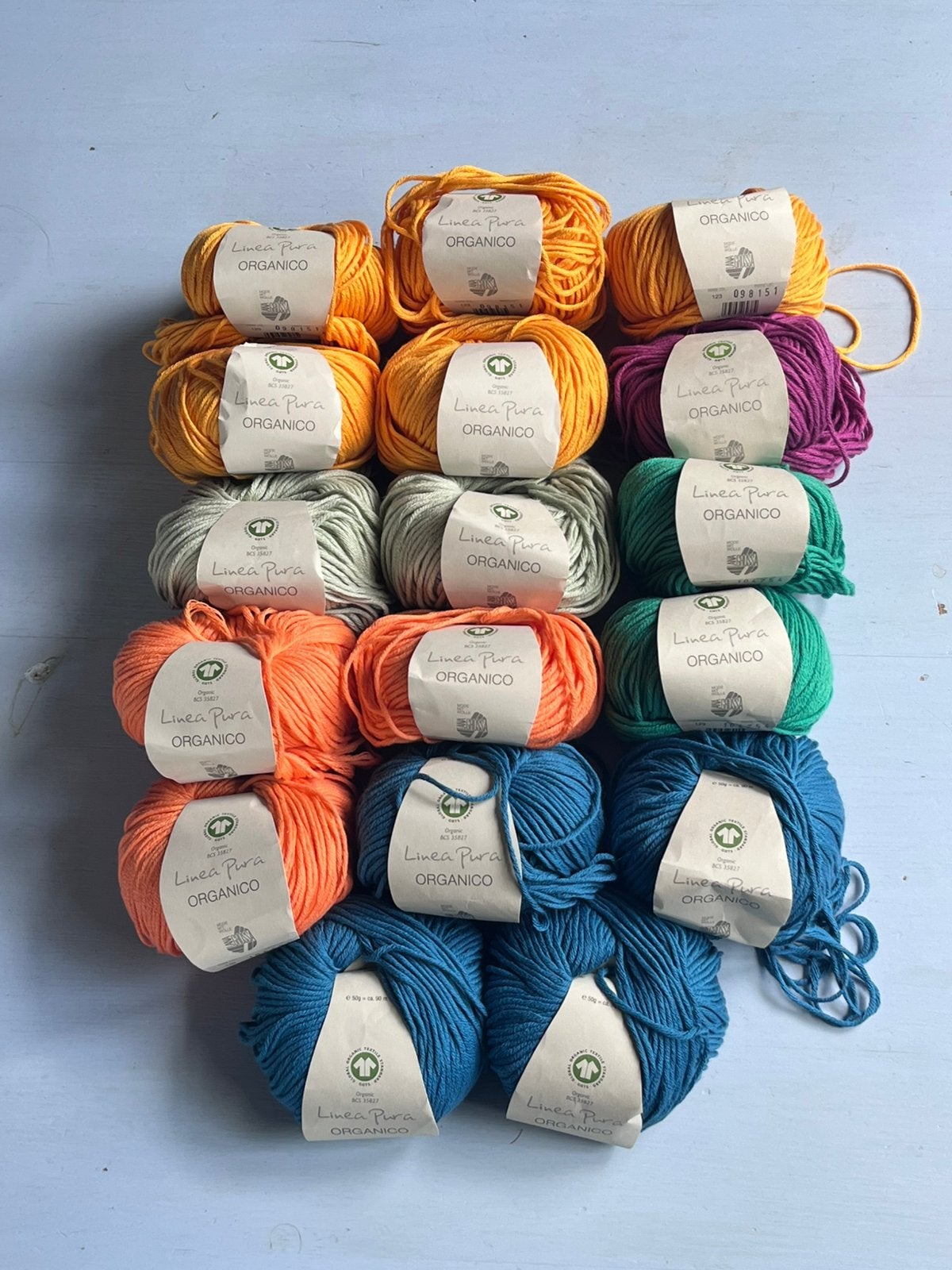 Lana Grossa Linea Pura Organico, Ophalen of Verzenden, Zo goed als nieuw, Breien of Haken, Wol of Garen