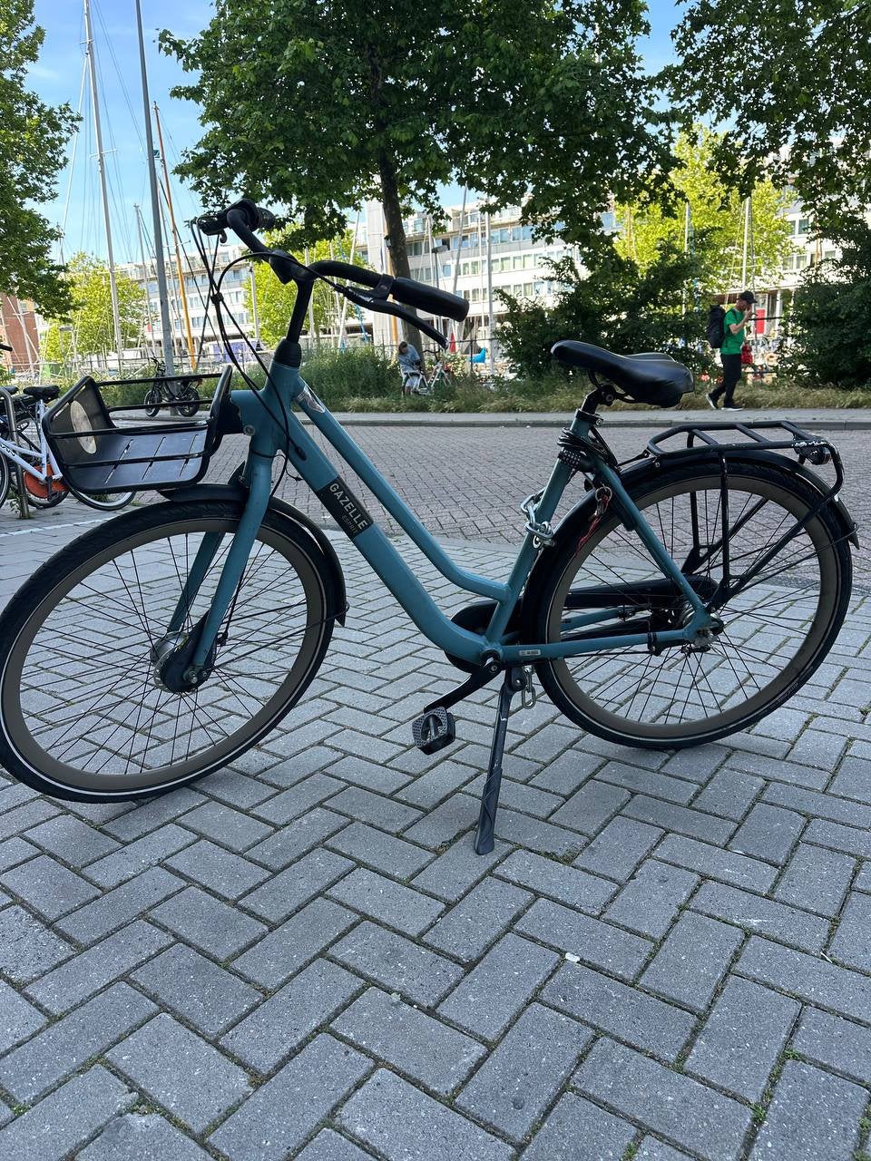 Gazelle damesfiets 53 cm, Fietsen en Brommers, Ophalen, Versnellingen, Zo goed als nieuw, 50 tot 53 cm
