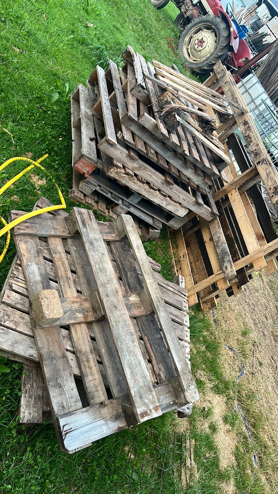 Gratis pallets, Minder dan 3 m³, Ophalen