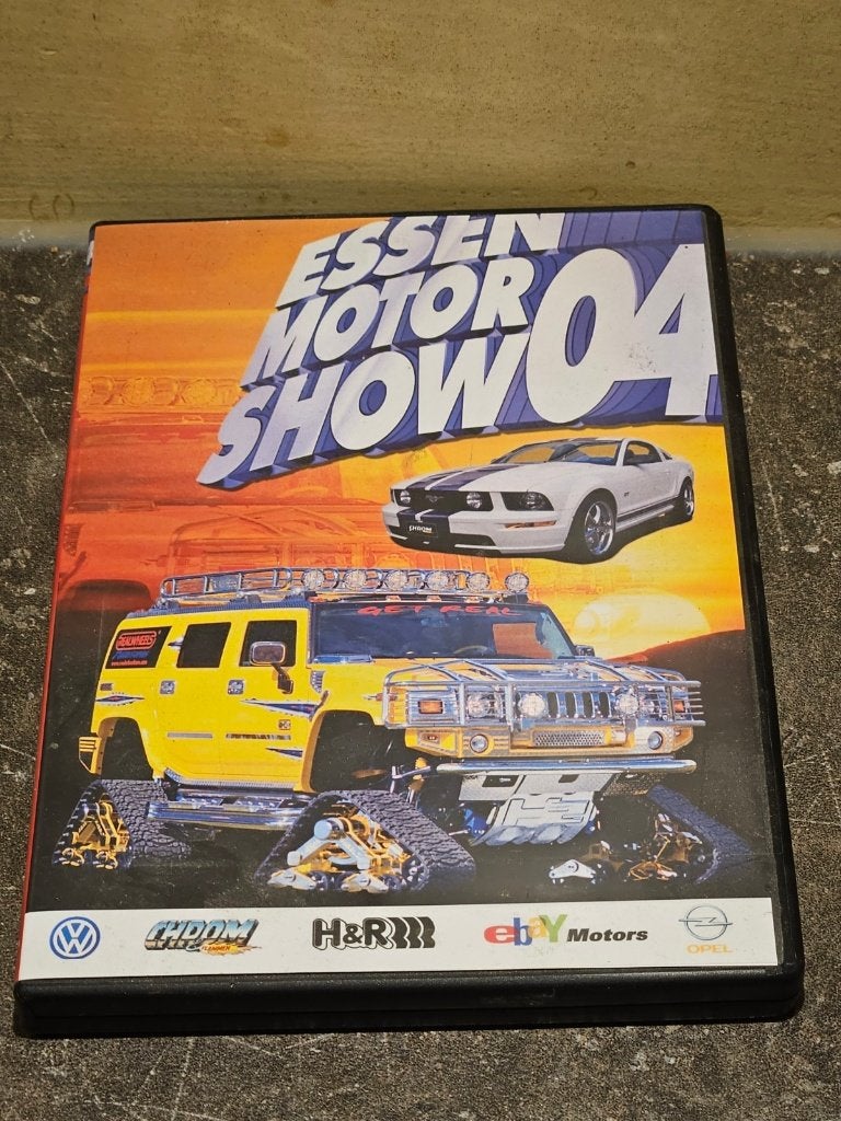 Dvd Essen Motorshow 2004, Verzamelen, Ophalen of Verzenden, Zo goed als nieuw, Auto's