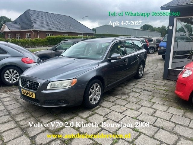 VOLVO V70 2.0 107KW Kinetic Navi Climate Control, Auto's, Volvo, 1473 kg, 145 pk, Gebruikt, Beige