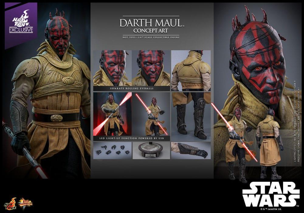 Hot Toys MMS778 Star Wars Darth Maul Concept Art Exclusive, Verzamelen, Star Wars, West Campus 1 76863 Herxheim (DE), Heo GmbH