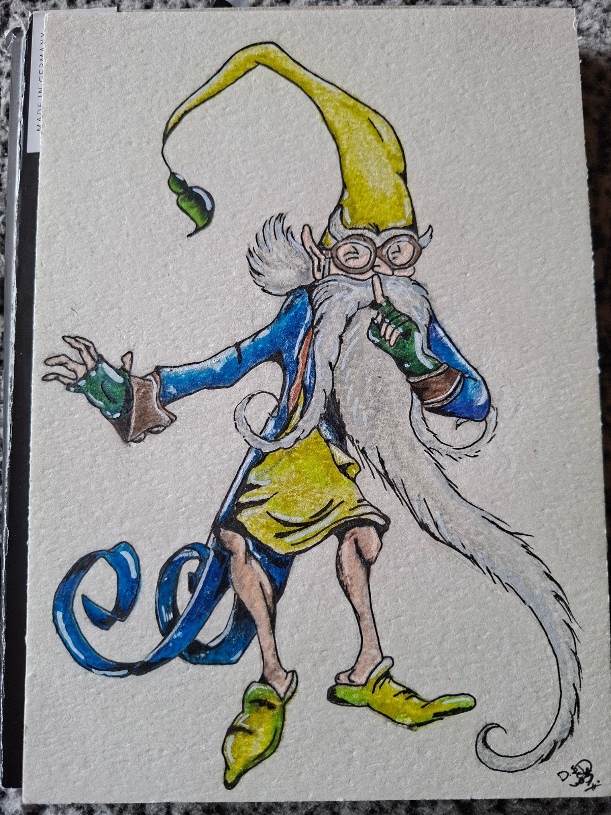 Efteling tekening van klaasvaak bosrijk, Ophalen of Verzenden, Overige typen
