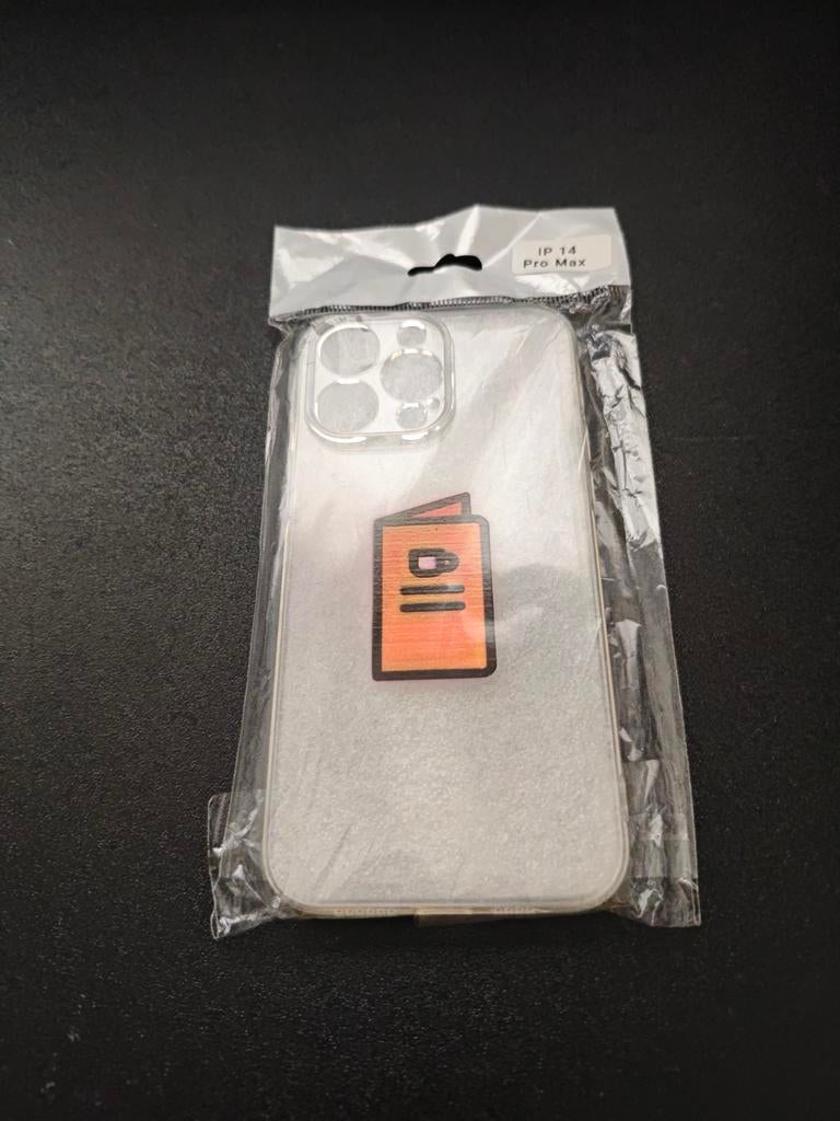 Transparant iPhone 14 Pro Max hoesje, Ophalen of Verzenden