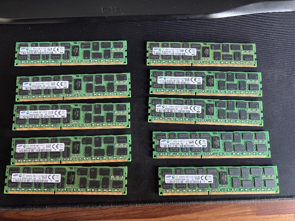 8GB DDR3 RAM Server/Workstation Geheugenmodules (Samsung), Computers en Software, Gebruikt, Server, 8 GB, DDR3