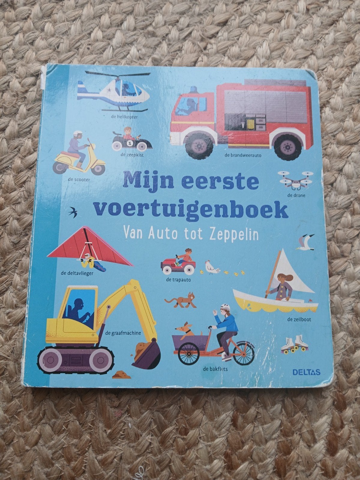 Mijn Eerste Voertuigenboek - Van Auto tot Zeppelin, Boeken, Non-fictie, Jongen of Meisje, Ophalen of Verzenden, Voorleesboek
