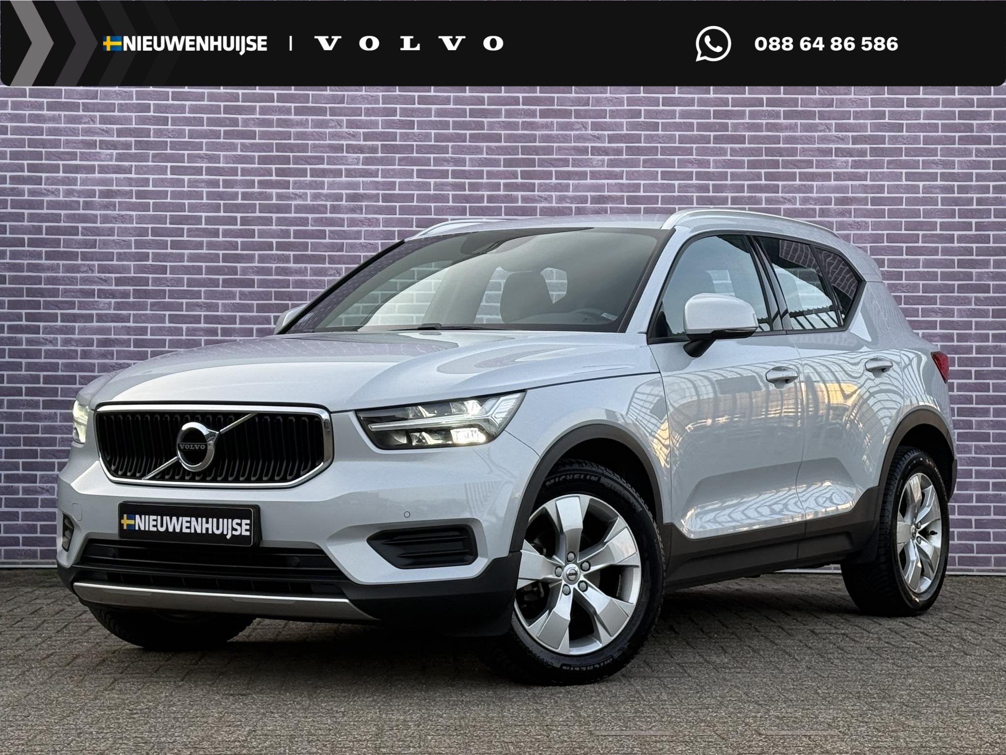 Volvo XC40 1.5 T2 Momentum Business | LED | Keyless Entry/St, Voorwielaandrijving, Stof, Gebruikt, Euro 6