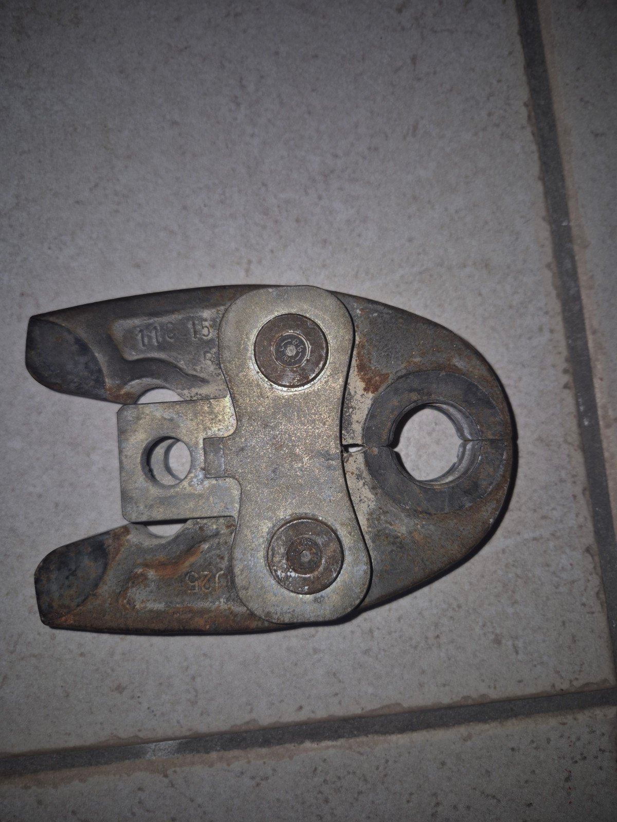 uponor persbek 25, Ophalen