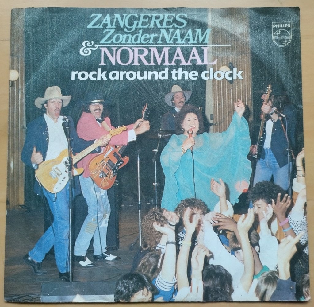7" Zangeres Zonder Naam & Normaal - Rock Around The Clock, Cd's en Dvd's, Vinyl Singles, Originele persing, 7 inch, Ophalen of Verzenden
