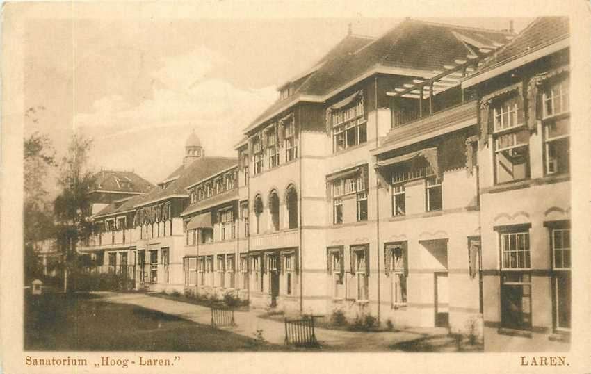 300-291-005 Laren Sanatorium Hoog Laren, Verzenden, Voor 1920, Noord-Holland