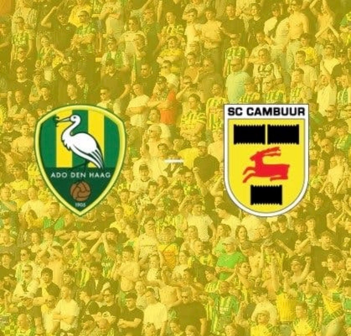 Ado den haag - cambuur Vak G/J, Eén persoon