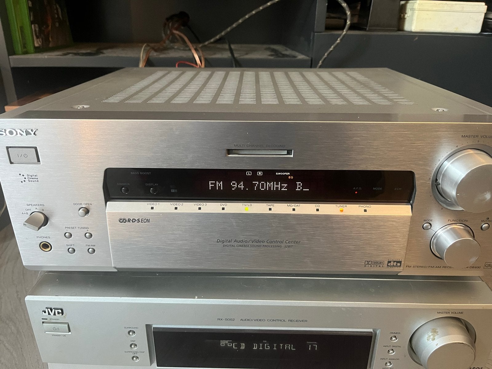 Sony STR-DB930QS Audio/Video Control Receiver, Ophalen of Verzenden, Zo goed als nieuw, Sony, 120 watt of meer