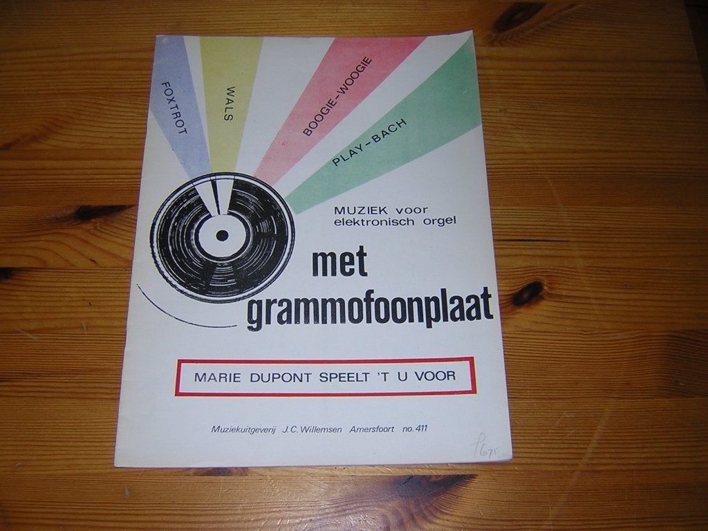 Muziek voor elektronisch orgel - M. Dupont, Muziek en Instrumenten, Orgel, Gebruikt, Ophalen of Verzenden, Artiest of Componist