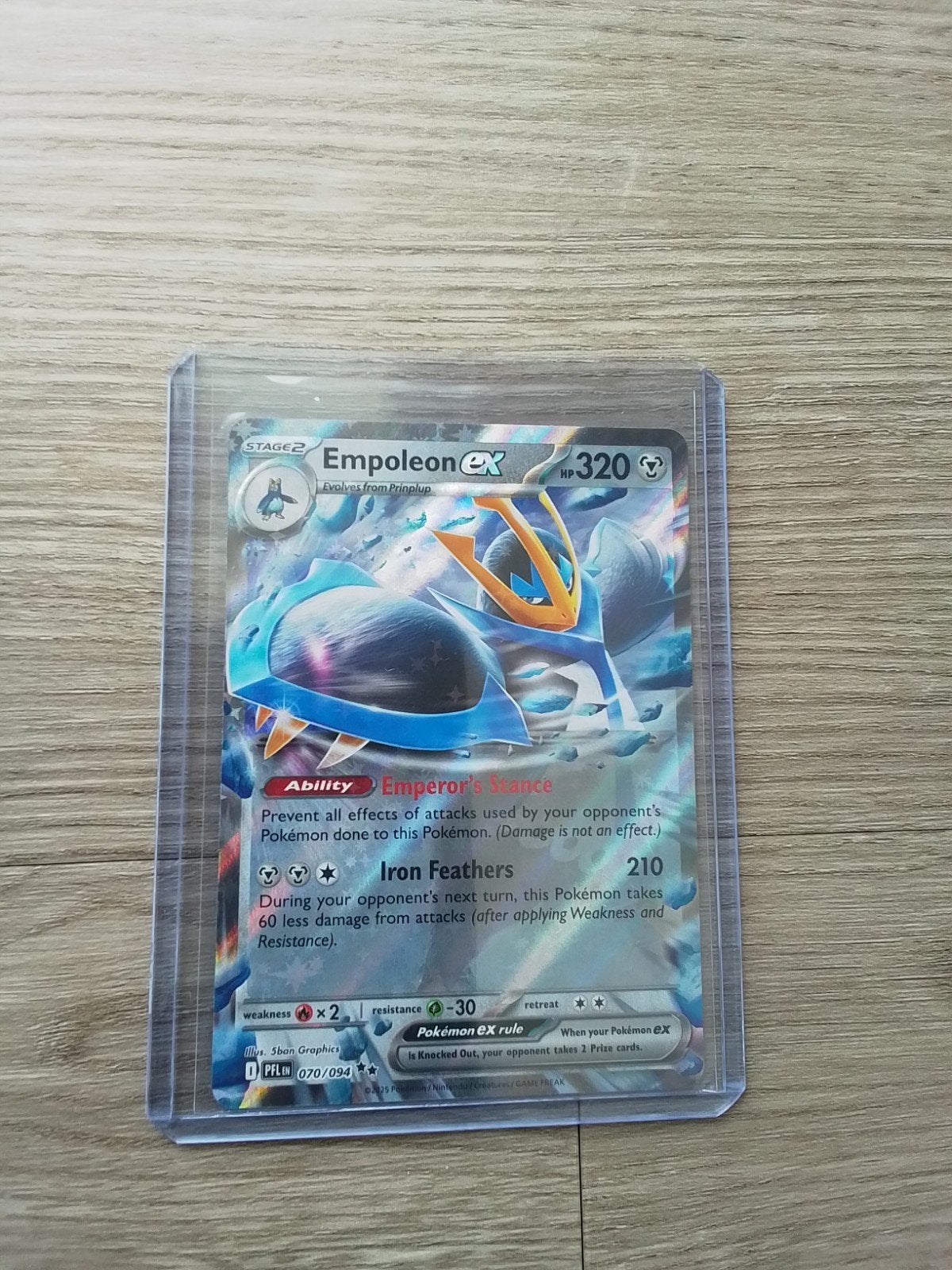 Empoleon EX PFL070/094 - Perfecte conditie, Ophalen of Verzenden