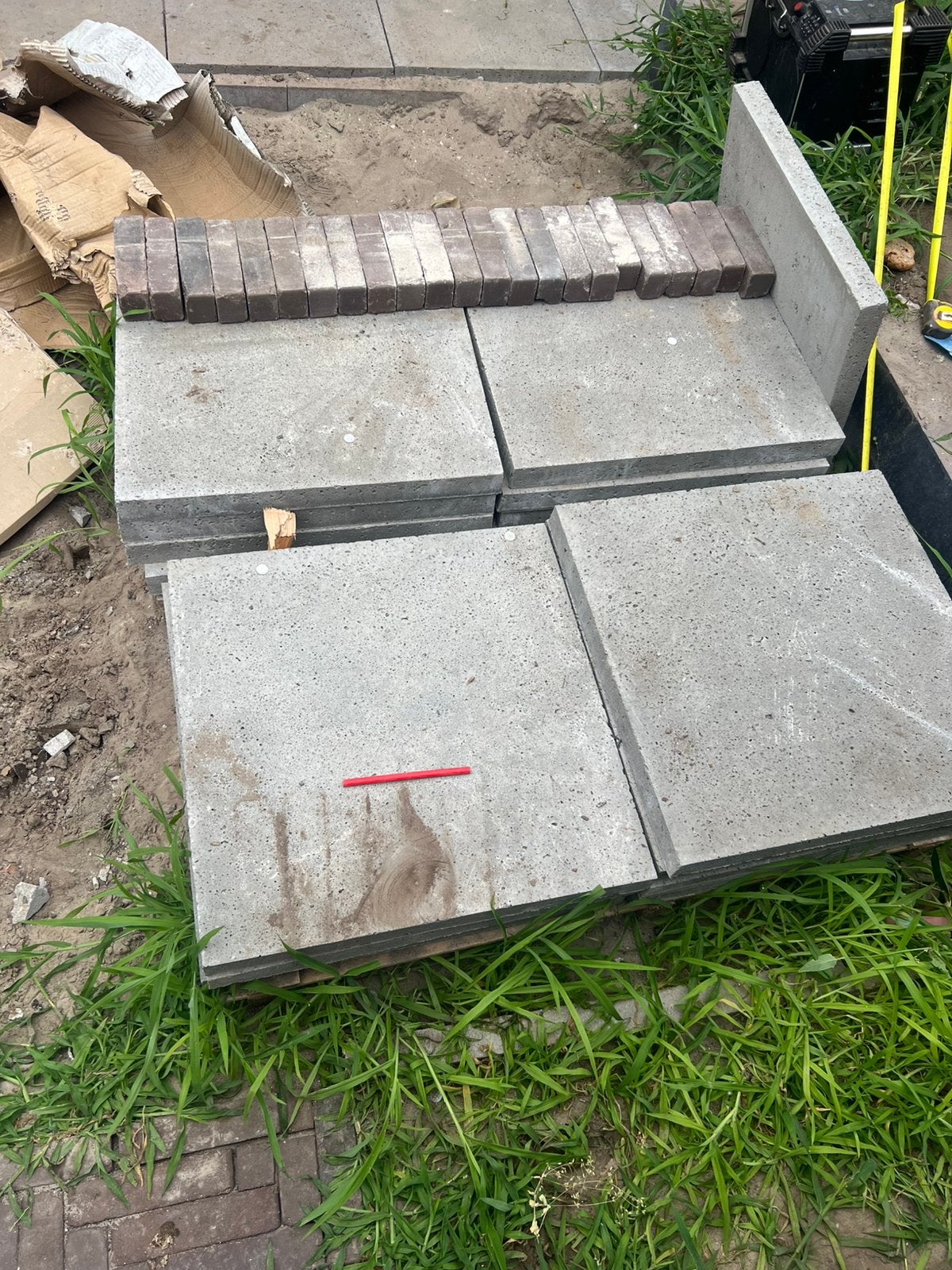 Schelevis tegels oudhollands grijs, Ophalen, Zo goed als nieuw