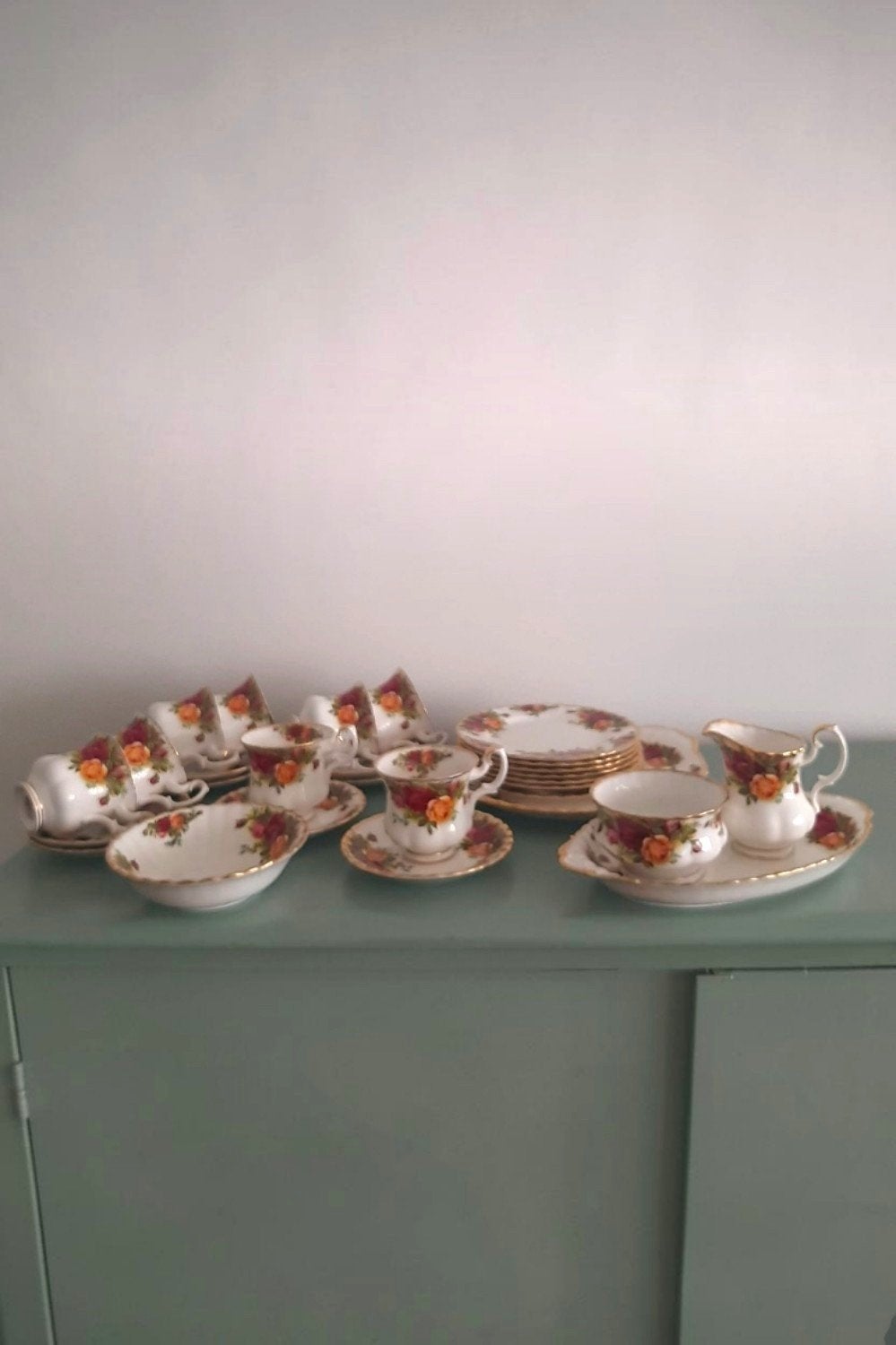Royal Albert serviesset GROOT 27 pcs Old Country Roses, Ophalen of Verzenden
