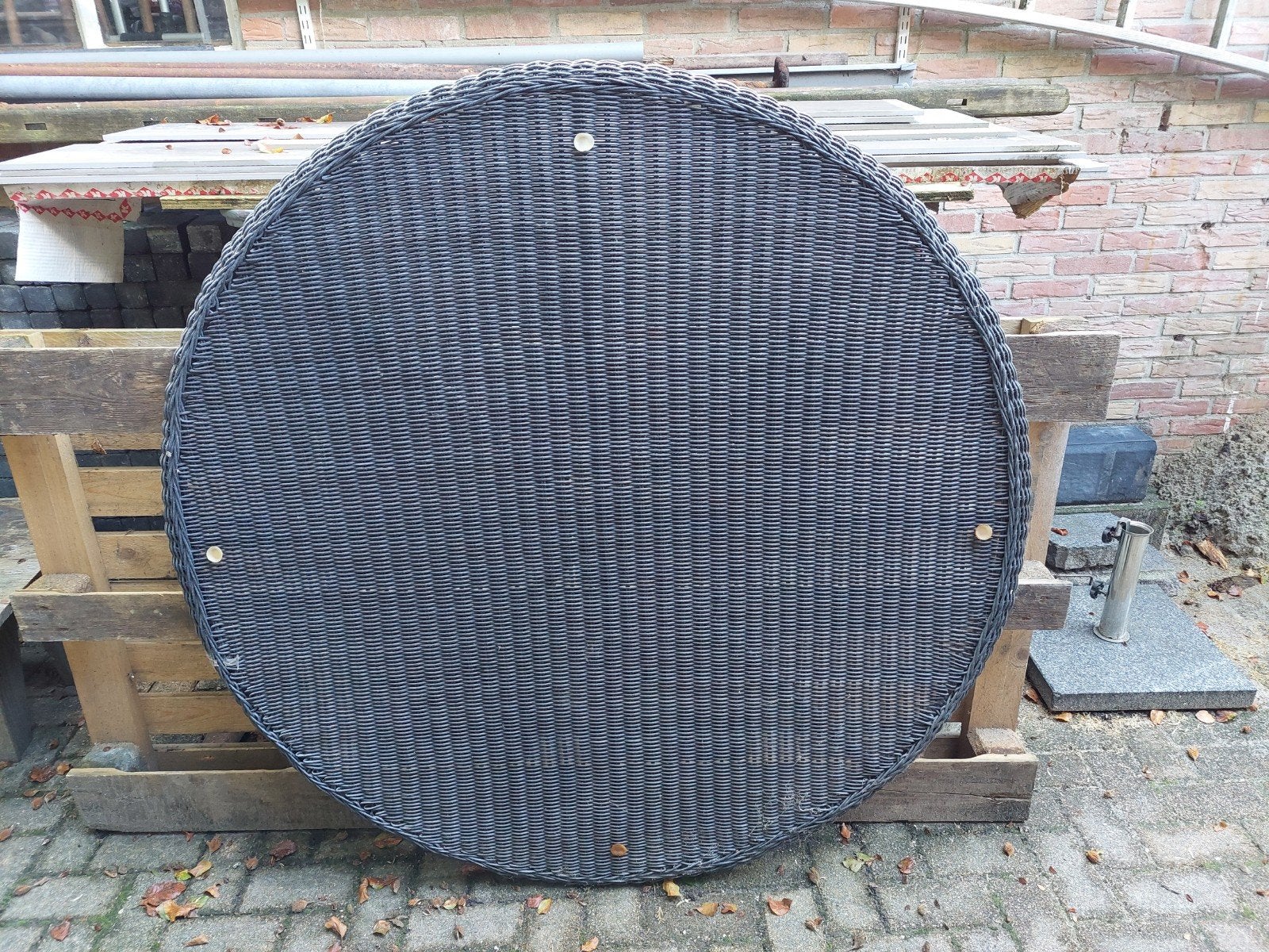 Rond kunststof tafelblad, diameter 150 cm, Ophalen, Rond, Kunststof