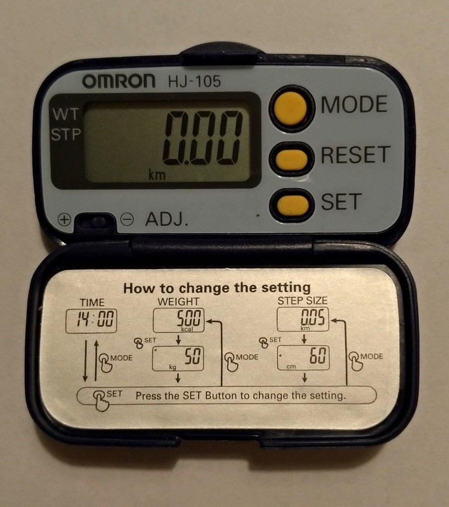 STAPPENTELLER OMRON HJ-105 (Kwaliteitsproduct) Nieuw, Ophalen of Verzenden, Nieuw