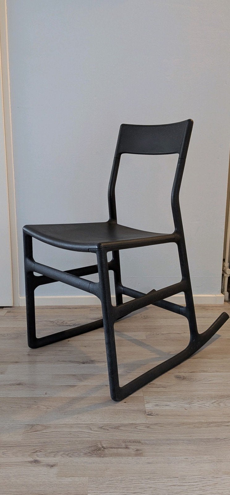 Eetkamerstoel, zwart, Ikea, Ellan Chris Martin, Ophalen, Kunststof, Gebruikt, Zwart