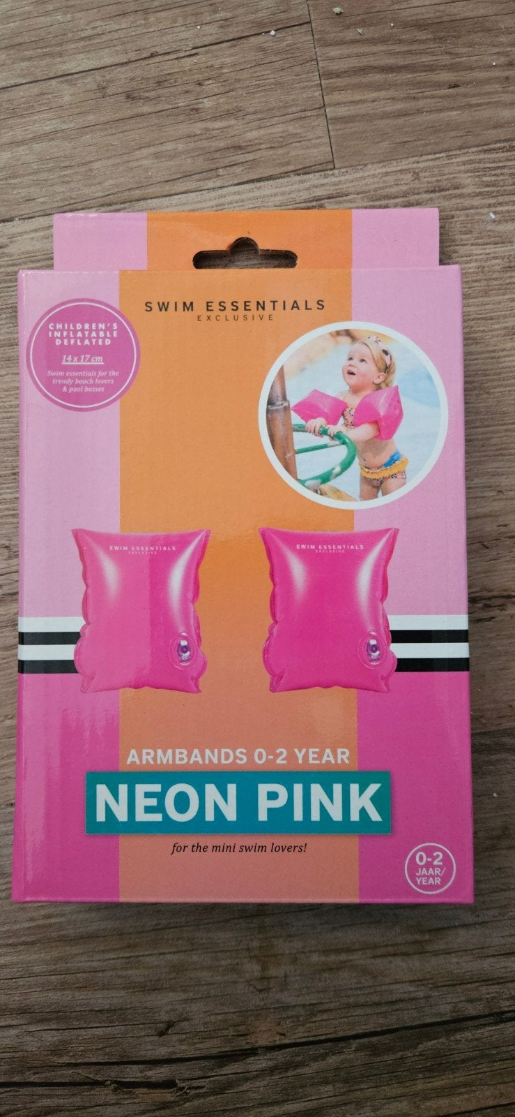 Swim Essentials Zwembandjes 0-2 jaar Neon Roze, Ophalen of Verzenden, Nieuw