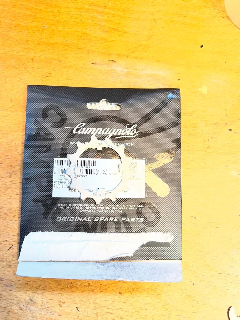 Campagnolo kransjes 13, 14, 15, 11 speed, Ophalen of Verzenden, Zo goed als nieuw, Overige typen