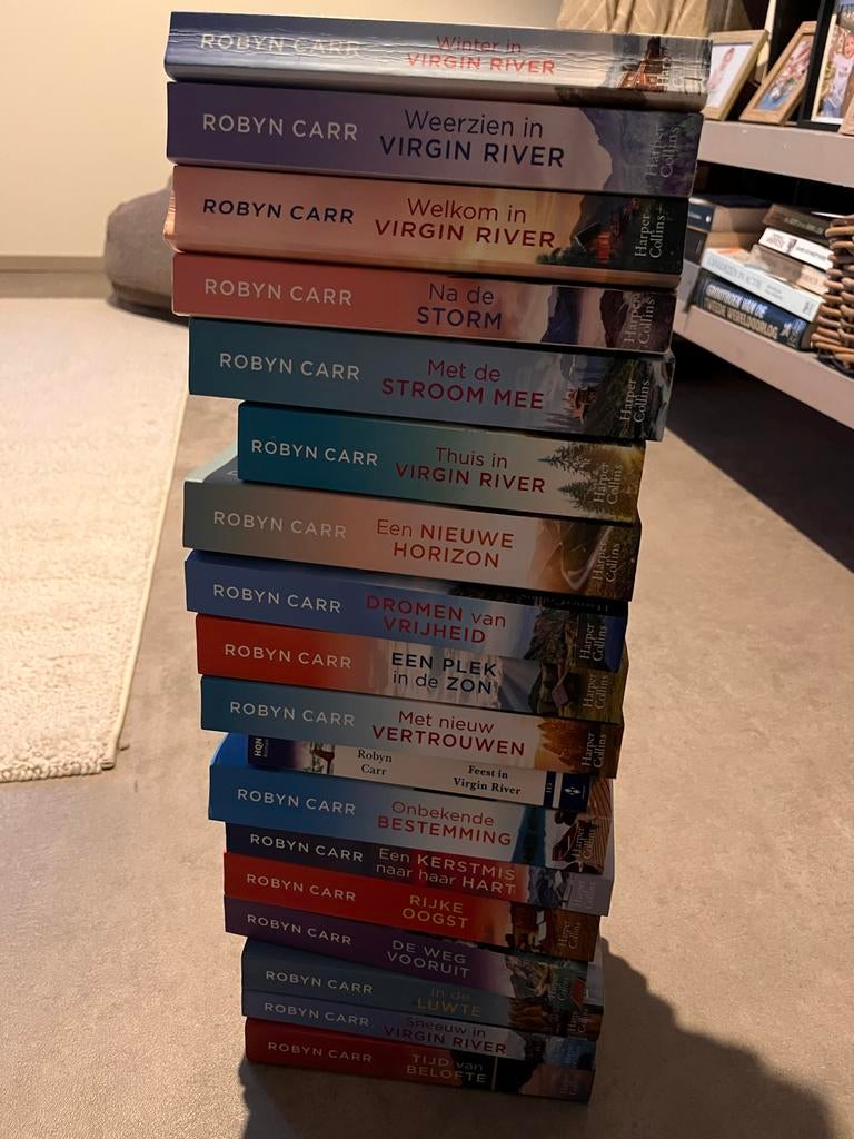 Virgin River complete serie 19 boeken - Robyn Carr, Ophalen of Verzenden, Gelezen, Nederland