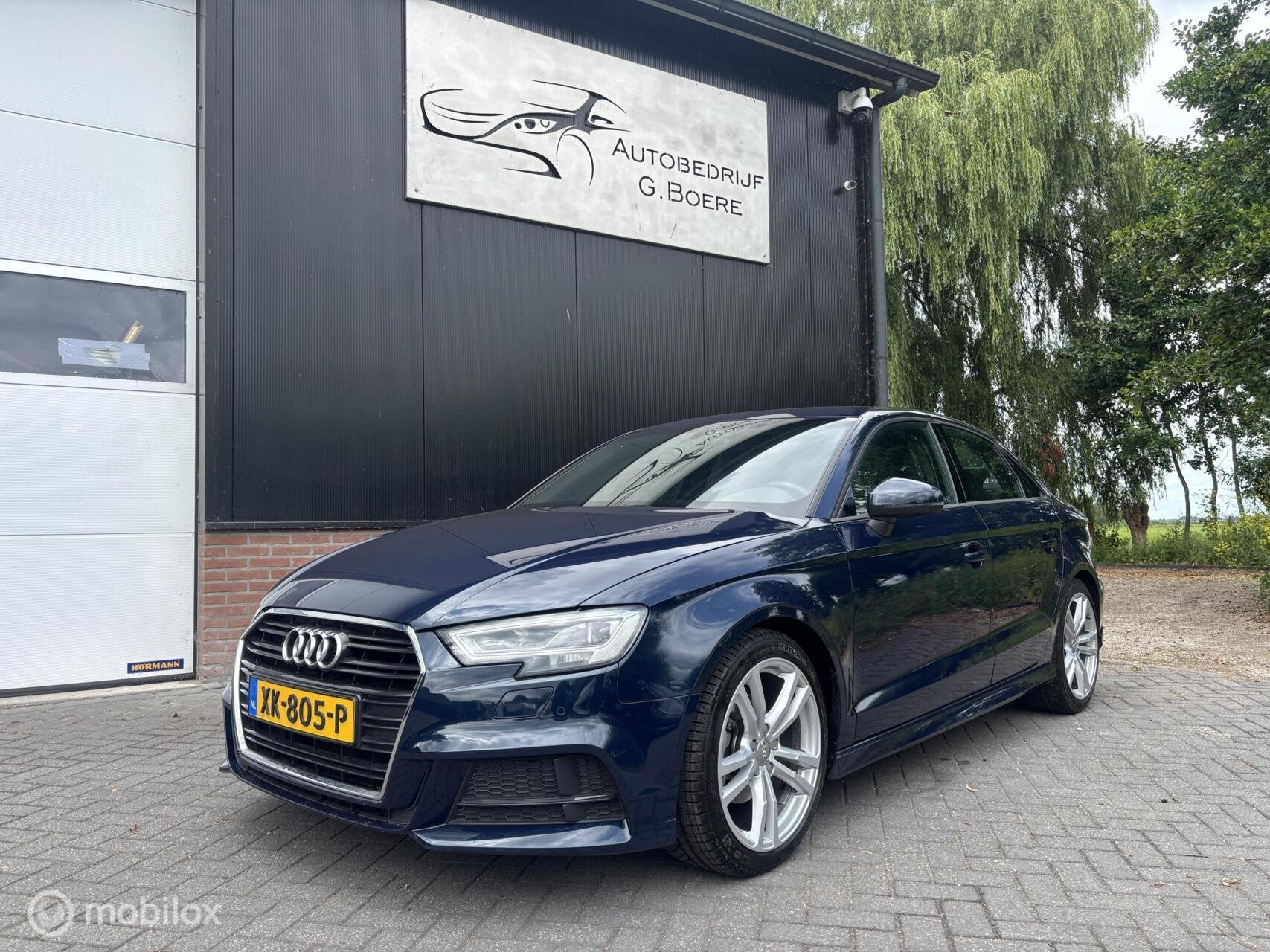 Audi A3 Limousine 30 TFSI Design S Line, Cruise, Auto's, Gebruikt, Euro 6, Blauw, 116 pk