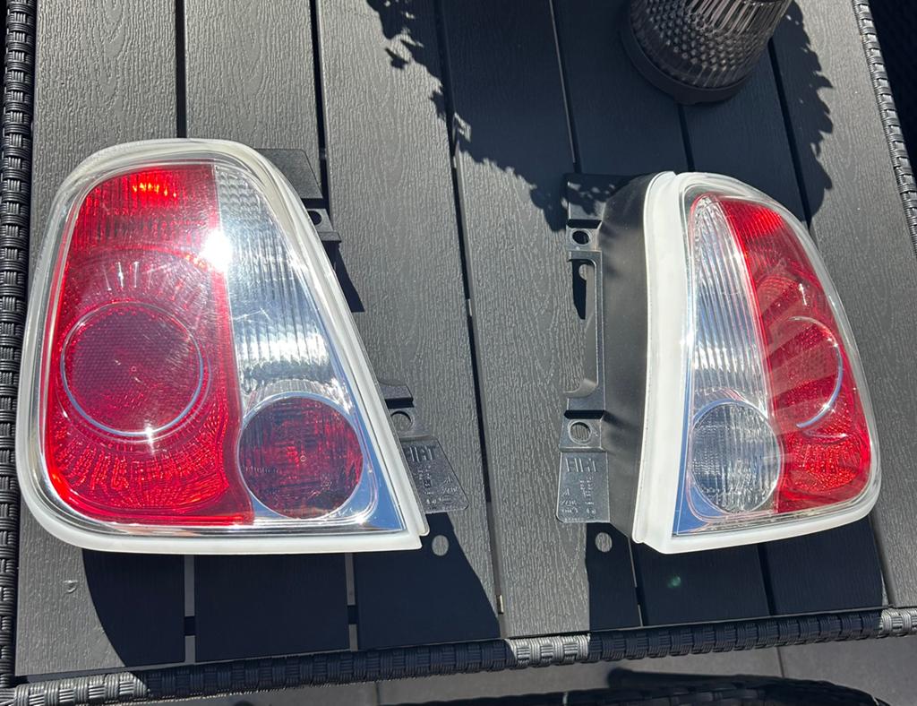 Fiat 500 achterlichten, Auto-onderdelen, Verlichting, Ophalen, Fiat