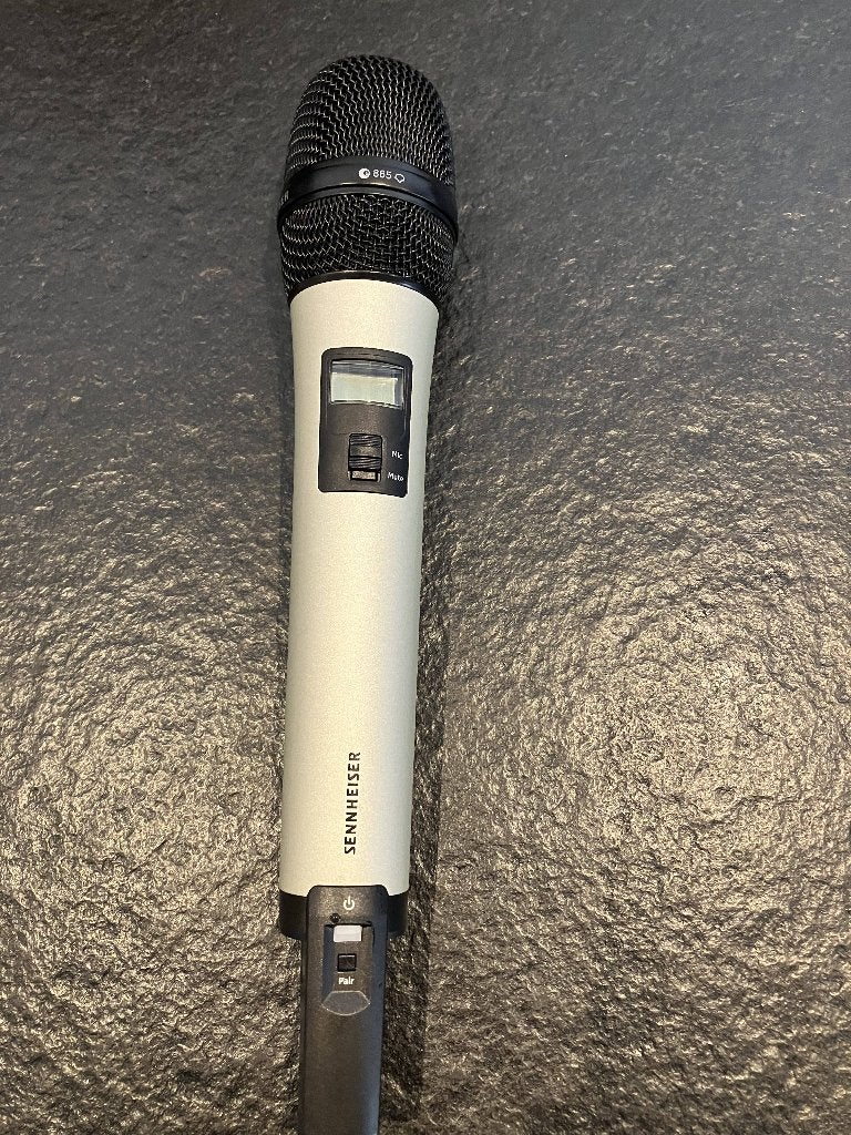 Sennheiser SL handheld DW-3, Ophalen of Verzenden, Zo goed als nieuw, Zangmicrofoon, Draadloos