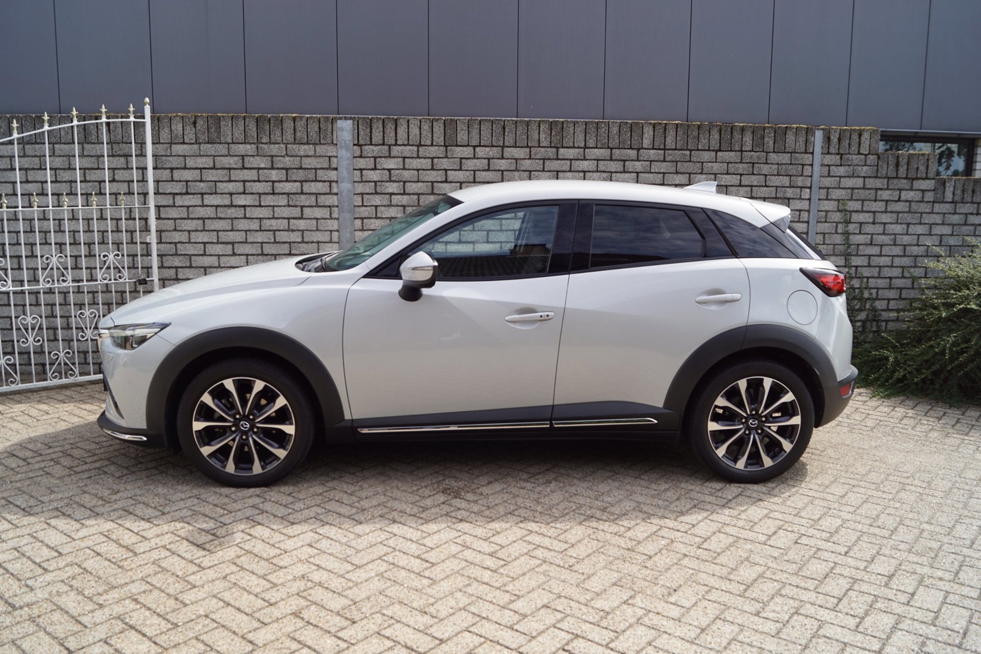 Mazda CX-3 2.0 SkyActiv-G 120 SkyLease GT Leder Sportst Stoe, Auto's, 1998 cc, 4 cilinders, Wit, Leder