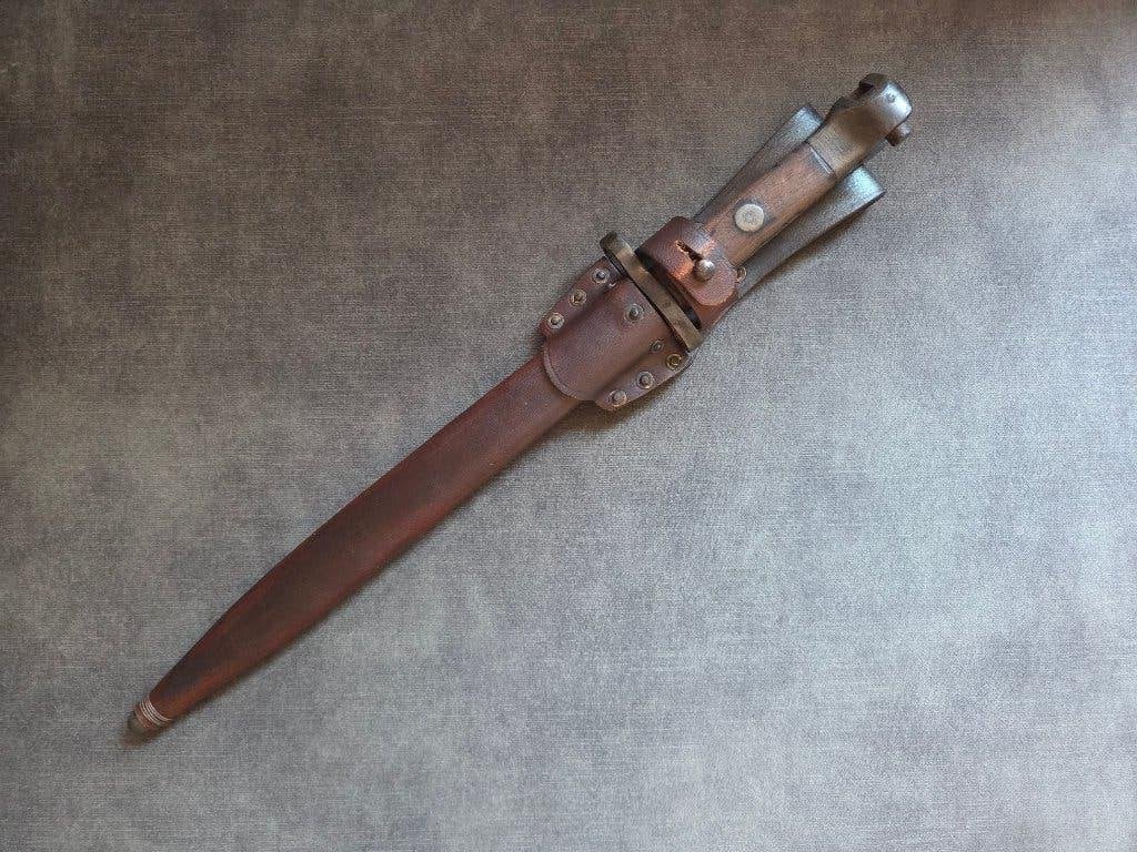 Repro schede voor Nederlandse M.95 Cavalerie bajonet, Verzamelen, Ophalen of Verzenden, Landmacht, Nederland, Mes of Dolk